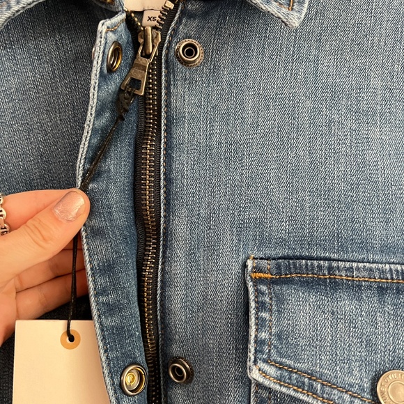 NWT Luxury Denim Jumpsuit - USA Made - Picture 9 of 16